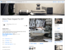 Tablet Screenshot of davepilla.bandcamp.com