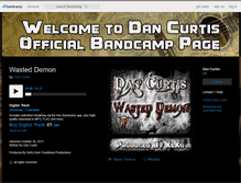 Tablet Screenshot of dancurtis.bandcamp.com
