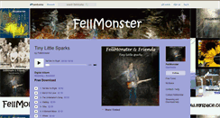 Desktop Screenshot of fellmonster.bandcamp.com