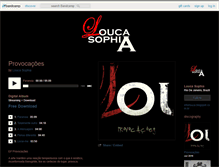 Tablet Screenshot of loucasophia.bandcamp.com