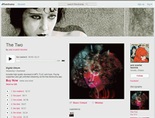 Tablet Screenshot of andscarletleonine.bandcamp.com