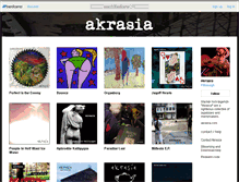 Tablet Screenshot of akrasia.bandcamp.com