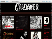 Tablet Screenshot of kadaver.bandcamp.com