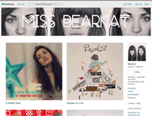 Tablet Screenshot of bearkat.bandcamp.com