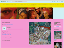 Tablet Screenshot of krystalandthepistols.bandcamp.com