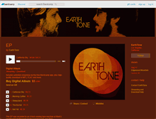 Tablet Screenshot of earthtone.bandcamp.com