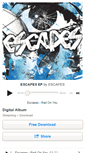 Mobile Screenshot of escapes.bandcamp.com