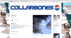 Desktop Screenshot of collarbones.bandcamp.com