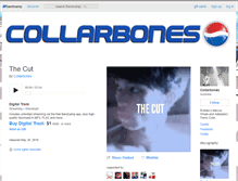 Tablet Screenshot of collarbones.bandcamp.com