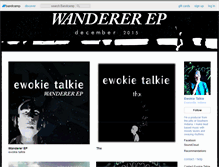 Tablet Screenshot of ewokietalkie.bandcamp.com