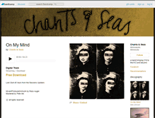 Tablet Screenshot of chantsnseas.bandcamp.com