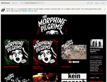 Tablet Screenshot of morphinepilgrims.bandcamp.com