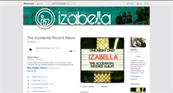 Desktop Screenshot of izabella.bandcamp.com