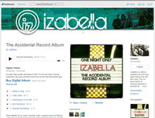 Tablet Screenshot of izabella.bandcamp.com