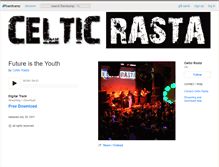 Tablet Screenshot of celticrastamusic.bandcamp.com