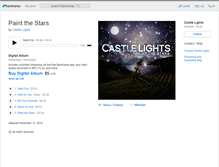 Tablet Screenshot of castlelights.bandcamp.com
