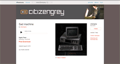 Desktop Screenshot of citizengrey.bandcamp.com