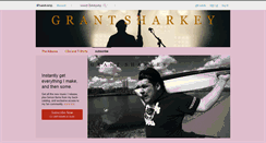 Desktop Screenshot of grantsharkey.bandcamp.com