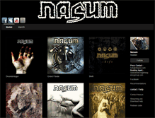 Tablet Screenshot of nasum.bandcamp.com