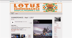 Desktop Screenshot of lotusvibes.bandcamp.com