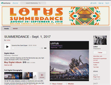 Tablet Screenshot of lotusvibes.bandcamp.com