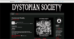 Desktop Screenshot of dystopiansociety.bandcamp.com
