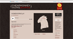 Desktop Screenshot of cheapmonkey.bandcamp.com