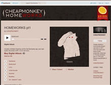 Tablet Screenshot of cheapmonkey.bandcamp.com