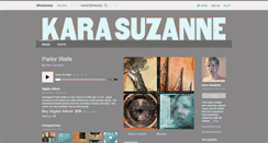 Desktop Screenshot of karasuzanne.bandcamp.com