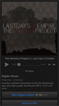 Mobile Screenshot of lastdaysofempire.bandcamp.com