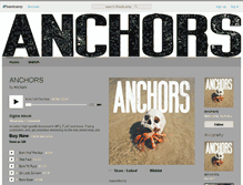 Tablet Screenshot of anchors.bandcamp.com
