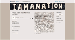 Desktop Screenshot of iamanation.bandcamp.com