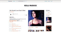 Desktop Screenshot of kellirudick.bandcamp.com