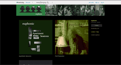 Desktop Screenshot of euphonic.bandcamp.com