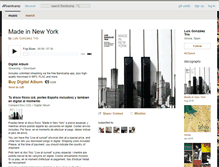 Tablet Screenshot of luisgonzaleztrio.bandcamp.com