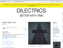 Tablet Screenshot of dilectrics.bandcamp.com