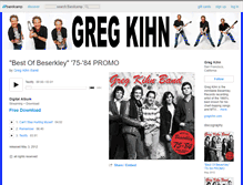 Tablet Screenshot of gregkihn.bandcamp.com