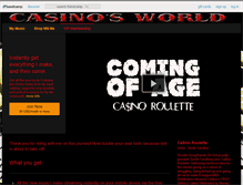 Tablet Screenshot of casinoroulette.bandcamp.com