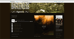 Desktop Screenshot of battlefields.bandcamp.com