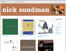 Tablet Screenshot of nicksundman.bandcamp.com
