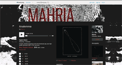 Desktop Screenshot of mahriaskram.bandcamp.com