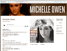 Tablet Screenshot of michelleowenmusic.bandcamp.com