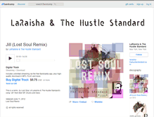 Tablet Screenshot of laraisha-thehustlestandard.bandcamp.com