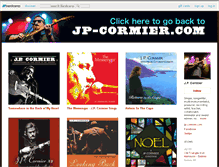 Tablet Screenshot of jpcormier.bandcamp.com