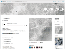 Tablet Screenshot of dickkicker.bandcamp.com