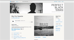 Desktop Screenshot of perfectblackswan.bandcamp.com