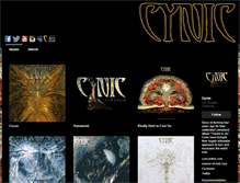 Tablet Screenshot of cyniconline.bandcamp.com