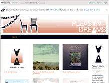 Tablet Screenshot of pleasantdreams.bandcamp.com