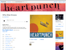 Tablet Screenshot of heartpunchmusic.bandcamp.com