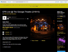 Tablet Screenshot of eddieandthepublicspeakers.bandcamp.com